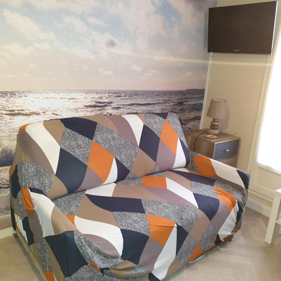 Appartement Studio Proche Mer 4 Pers Residence Calme Avec Parc Blonville-sur-Mer Dış mekan fotoğraf