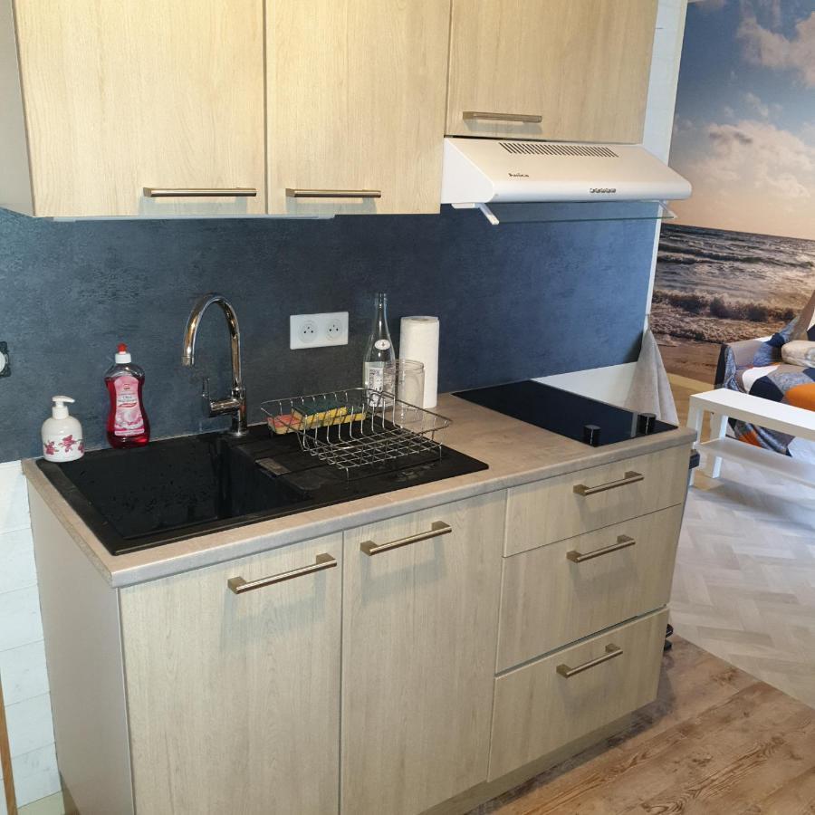 Appartement Studio Proche Mer 4 Pers Residence Calme Avec Parc Blonville-sur-Mer Dış mekan fotoğraf